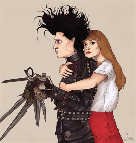 Sarusquillart Edward Scissorhands And Kim