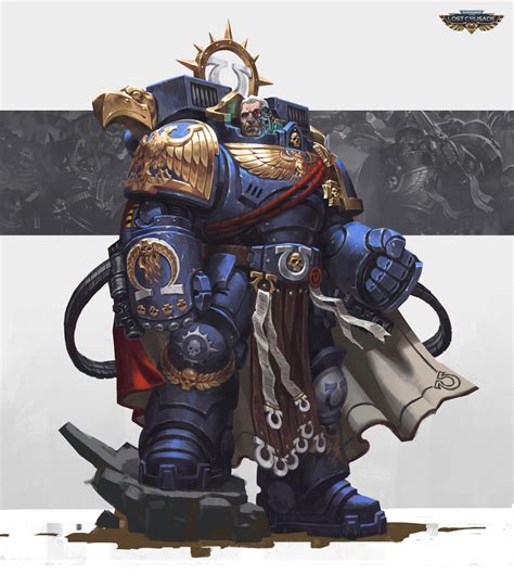 Marneus Calgar Primaris Space Marine Ultramarines Ультрамарины Space Marine Adeptus