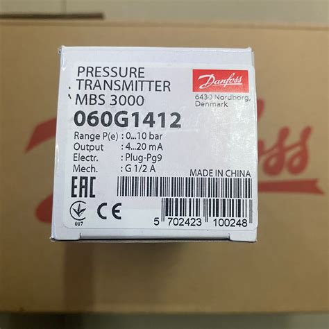 Danfoss 060G1412 Sensor MBS 3000 2011 A1AB08 0 Lazada Co Th