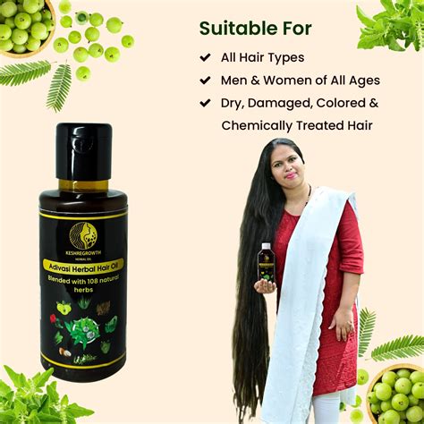 Buy Adivasi Ayurvedic Hair Oil 10 Days Hair Growth Oil Adivasi Bhringraj Herbal Hair Oil 100ml