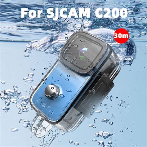 SJCAM C200 Waterproof Case 30M Underwater Housing Waterproof Case For