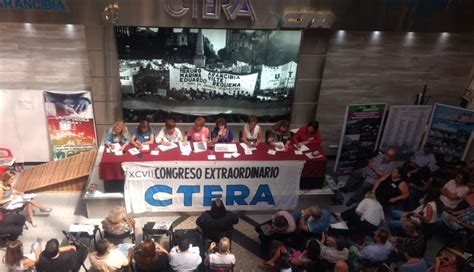 Ctera Dispuso Un Paro Para Lunes Y Martes Próximos En El Inicio Del