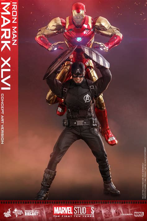 Marvel Studios The First Years Concept Art Iron Man Figure By Hot Toys The Toyark News
