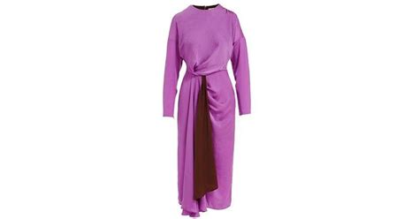 Essentiel Antwerp Estelle Dress In Purple Lyst