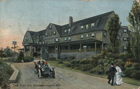 Old Fort Inn Kennebunkport, ME Postcard