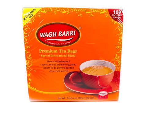 Wagh Bakri Premium 100 2gm Tea Bag Jtc Distribution