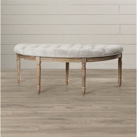 Jessie Semi Circle Bench Upholstered Bench Furniture Upholster