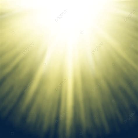 Burst Of The Sun Light Rays Effect Isolated On Transparent Background ...