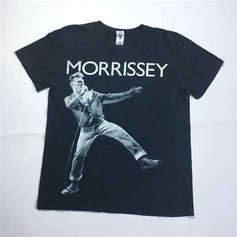 Band Tees Morrissey The Smith Concert Tee Footage Grailed