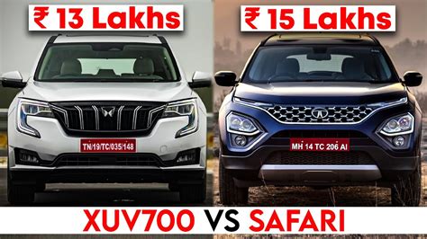 Safari भ XUV700 स कछ कम नह 2021 Mahindra XUV700 Vs Tata Safari