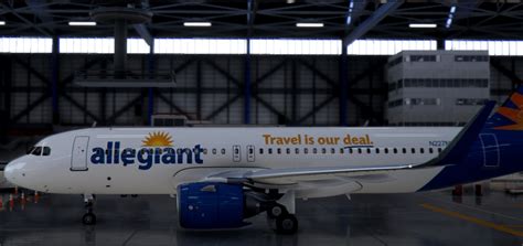 A32nx Airbus A320neo Allegiant Airlines N227nv In 8k V10 3