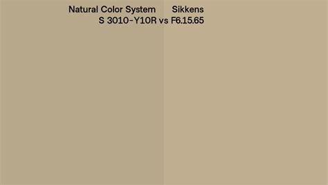 Natural Color System S Y R Vs Sikkens F Side By Side