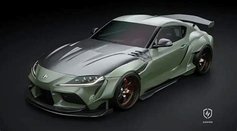 Toyota Supra A90 MK5 Makin Tampil Atraktif Lekuk Bodi Sporty Dengan