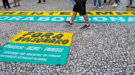 Diversas Capitais Brasileiras Registraram Protestos Contra Bolsonaro