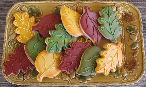 Fall Leaves Fall Decorated Cookies Fall Cookies Royal Iced Cookies