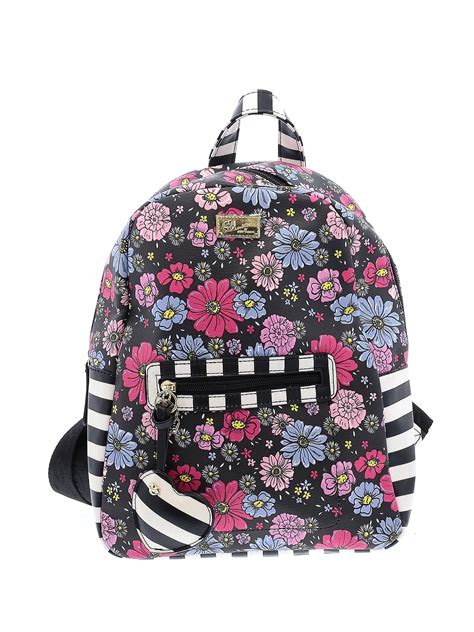 Luv Betsey By Betsey Johnson Floral Pink Backpack One Size 51 Off