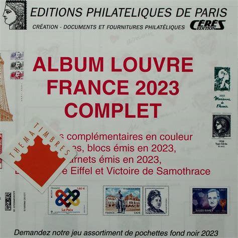 Feuilles France Complet Album Louvre Edition Ceres Ff C