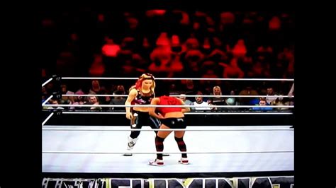 Wwe K Nikki Bella Vs Natalya Elimination Chamber Youtube