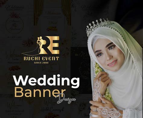 Modern Wedding Banner Design :: Behance