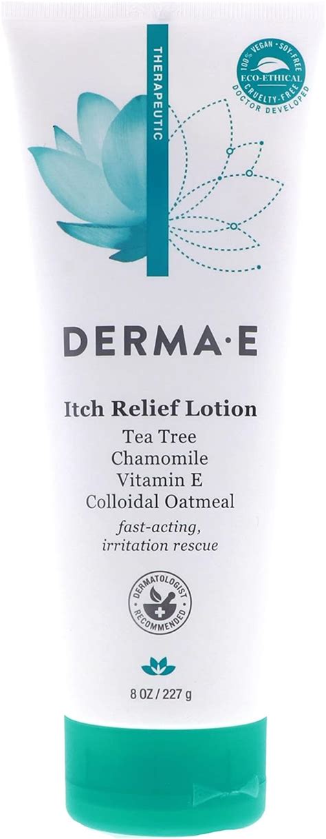 Derma E Itch Relief Lotion 6 Fl Oz Health And Household