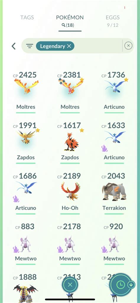 Show Me Your Legendaries Rpokemongomystic