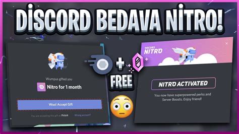 Ücretsiz bir şekilde nasıl discord nitro alınır 2023 YouTube