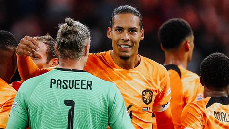 Virgil Van Dijk Scores Netherlands Winner In Nations League Liverpool Fc