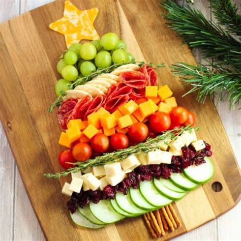 Christmas Tree Charcuterie Board Easy Christmas Appetizer