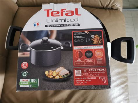 Tefal Unlimited Cm Stew Pot Tous Feux Induction Furniture Home