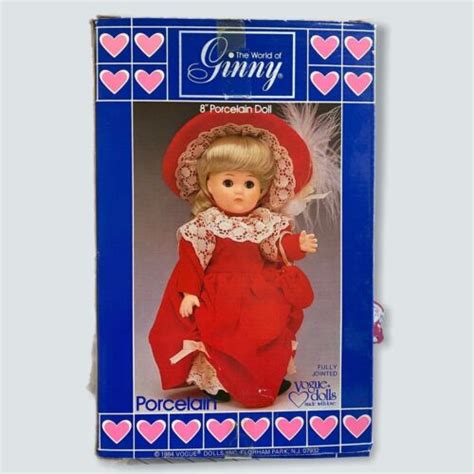 1984 Vogue Ginny Porcelain Doll Ebay