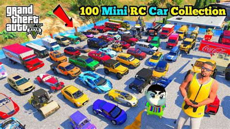 Franklin Shinchan Make 100 Mini RC Car Collection In GTA 5 JNK