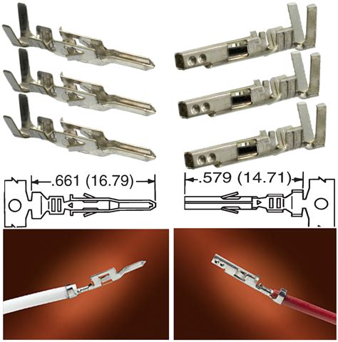 Molex 12 Circuit Connector 2 Complete Set Wire Conn With Pins