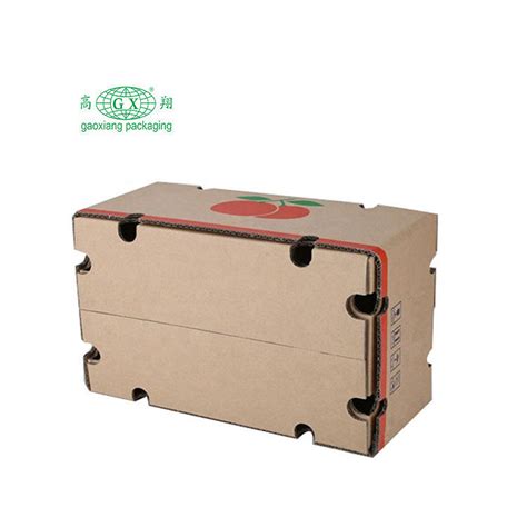 Low Price Custom Corrugated Packaging Box Fruit Packing Carton Box With