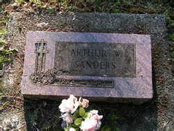 Arthur William Sanders M Morial Find A Grave