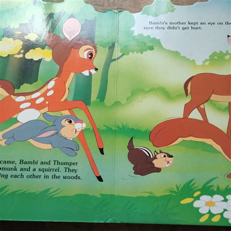 Bambi And The Four Seasons Walt Disney Board Book Etsy Canada