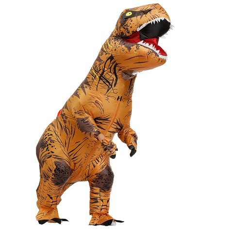 Adult T Rex Dinosaur Inflatable Costume Trex T Rex Jurassic World Grey