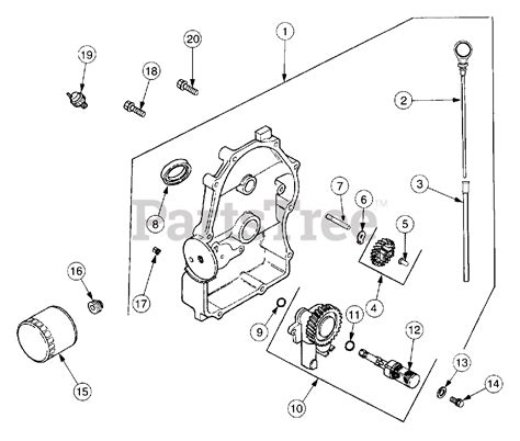 Cub Cadet 2186 13a 288l100 Cub Cadet Garden Tractor Oil Pan And Lubrication Parts Lookup