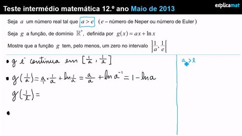 Teorema De Bolzano Corol Rio Mat Youtube