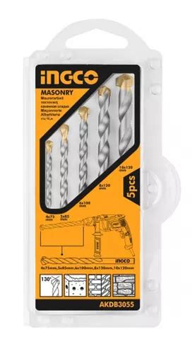 Set Juego De Mechas Para Pared Concreto Widia Ingco Cuotas Sin Inter S