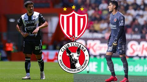 Necaxa vs Tijuana EN VIVO Mira aquí el minuto a minuto partido Jornada