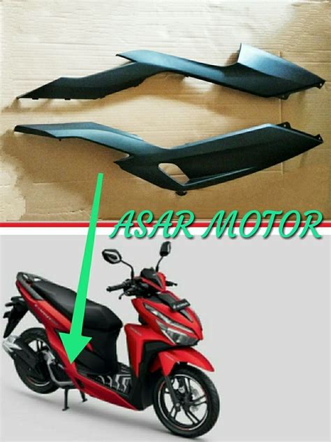 Cover Under Side Dek Bawah Samping New Vario 125 150 2018 Kiri Kanan