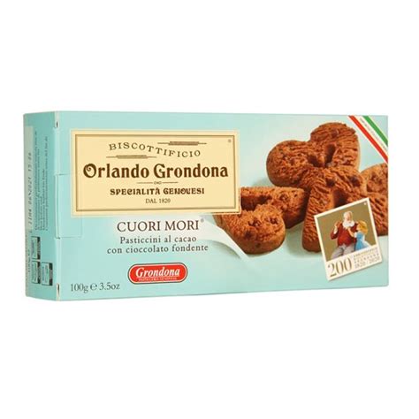 Cuori Mori Biscottificio Orlando Grondona 100 Gr ReRegalo