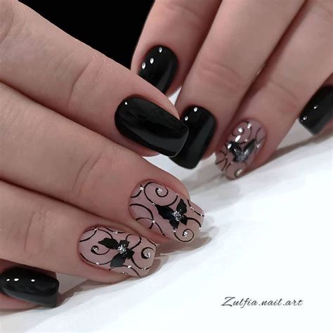 Classy Nail Designs Black Nail Designs Beautiful Nail Designs Cool