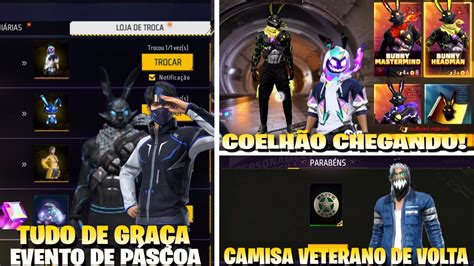 NOVO EVENTO DE PÁSCOA TUDO DE GRAÇA COELHÃO CHEGANDO CUBO CAMISA