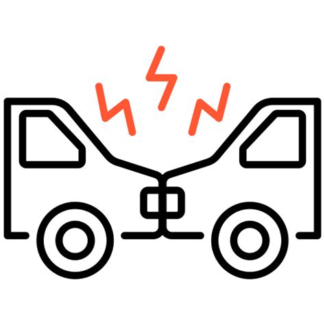 Icono De Accidente Automovilistico Generic Color Outline