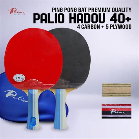 Jual Pingpong Bat Tenis Meja Palio Hadou 40 FL 4 Lapis Carbon