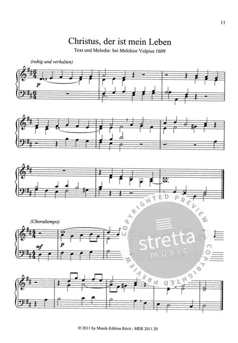 Choralmusik für Orgel manualiter 3 von Lothar Graap im Stretta Noten