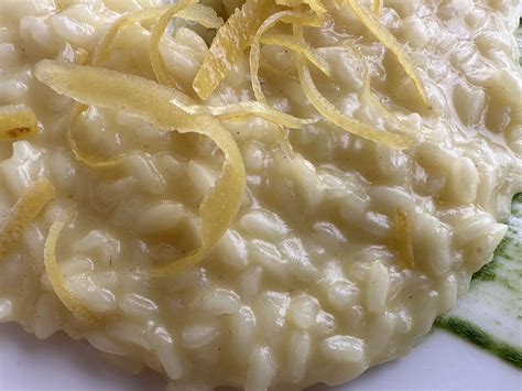 Il risotto al limone di Pappagallo il più semplice che c è si prepara