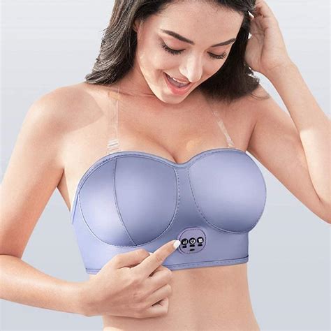 Buy Electric Breast Massage Bra Wireless Breast Enhancement Instrument