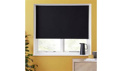 Buy Argos Home Blackout Roller Blind 4ft Black Blinds Argos